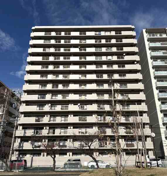 南向き12階東角住戸