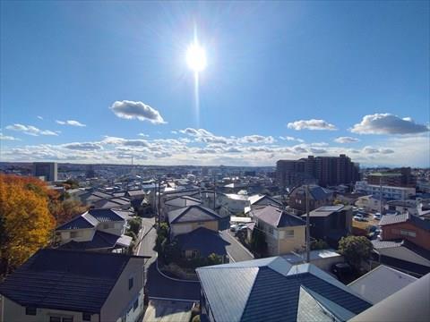 南面バルコニーからの眺望