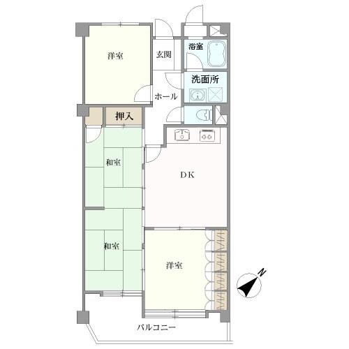 間取り：４ＤＫ