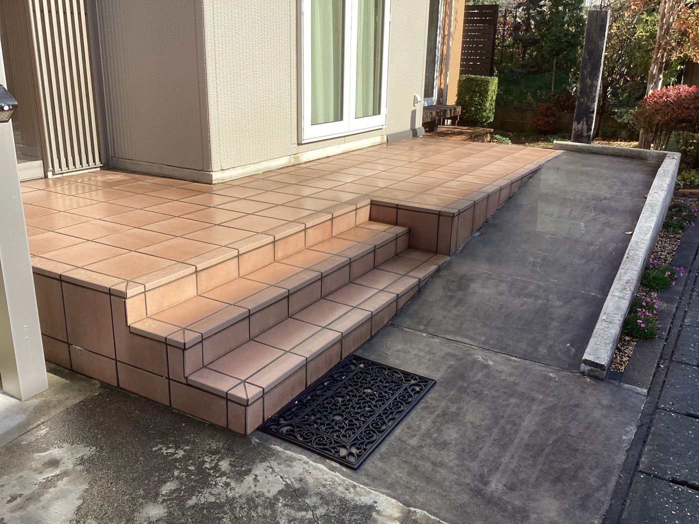 玄関前スローブ