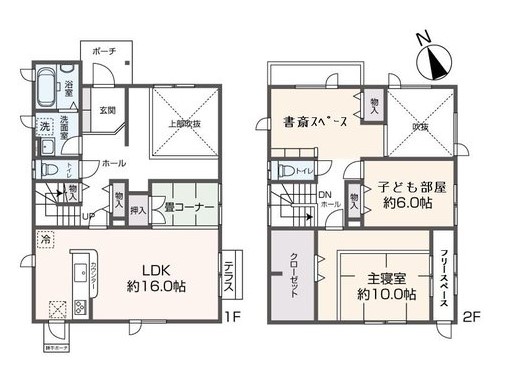 掲載の間取り図は設計図書を基に描き起こしたもので実際とは多少異なる場合があります。