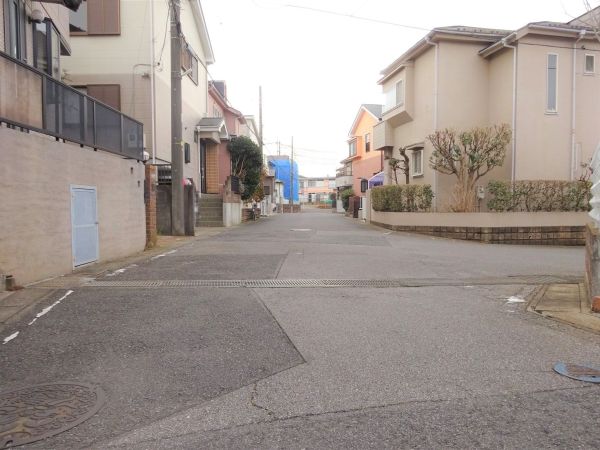前面道路含む現地写真  写真撮影日：2025-01-27