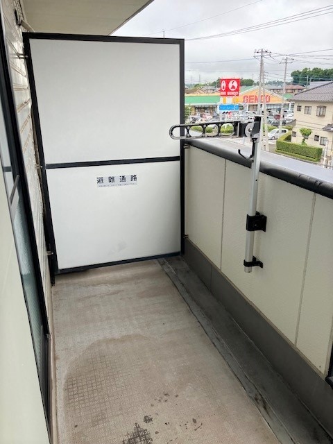 住居：バルコニー（2024年7月撮影）