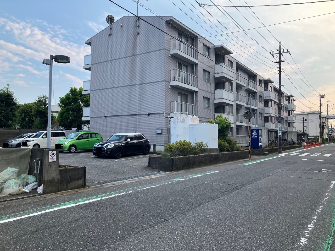 エルコート天台　北東側外観