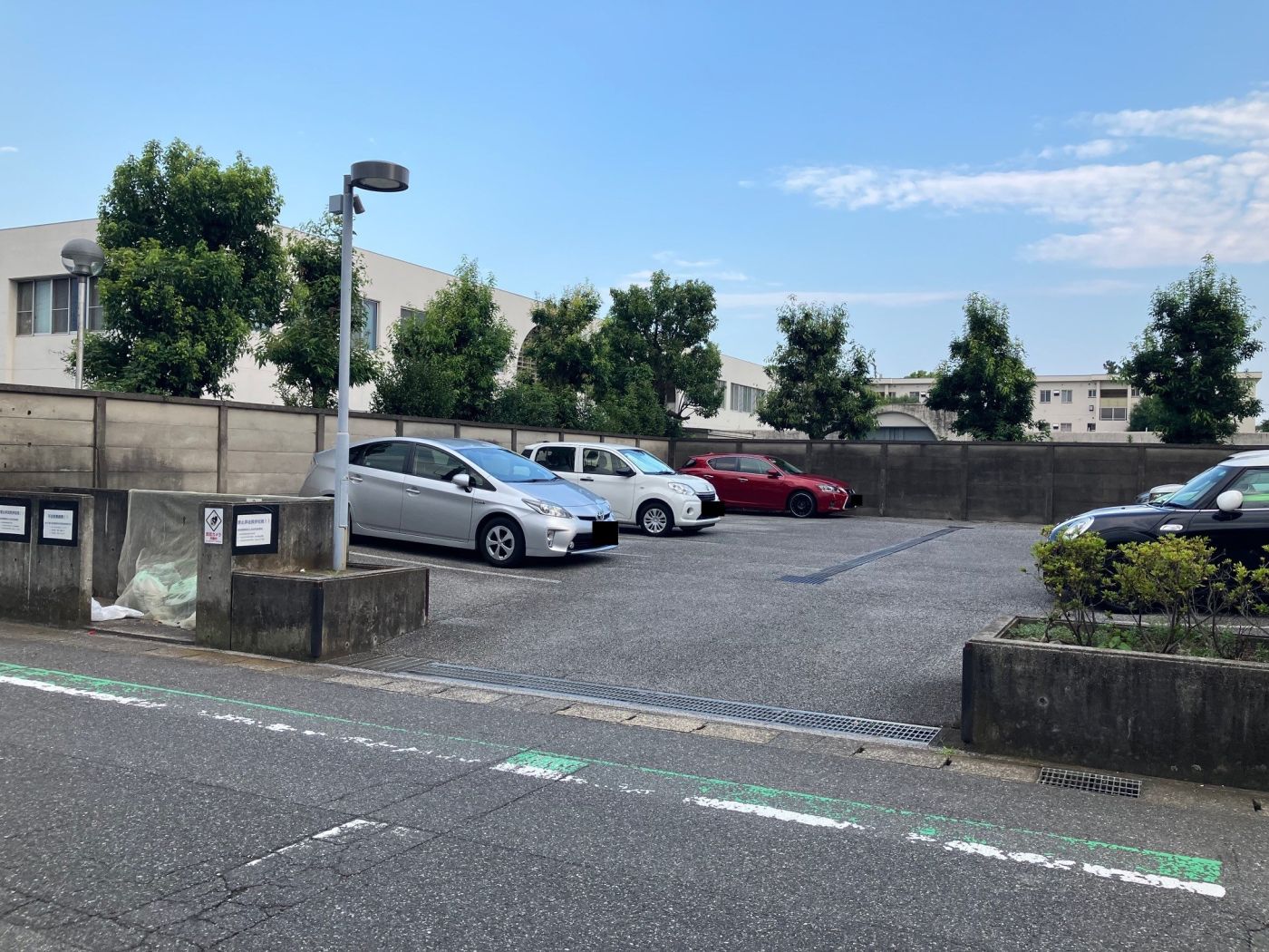 エルコート天台　駐車場