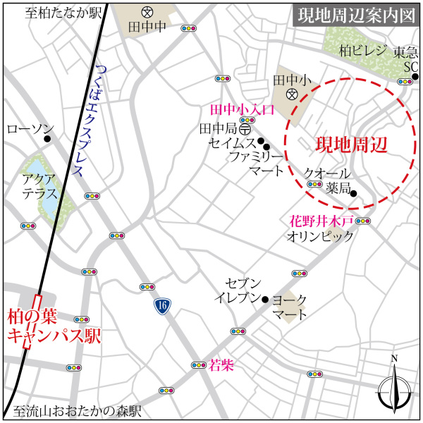 現地案内図