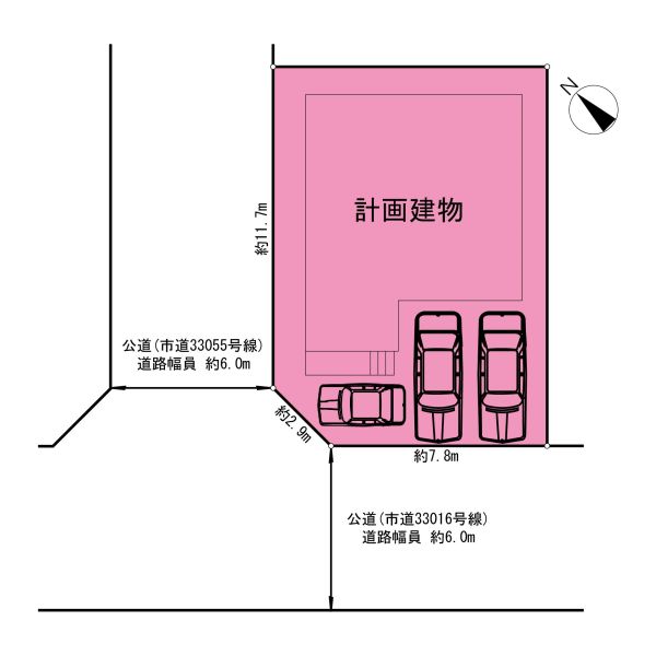 区画図  写真撮影日：2025-02-08