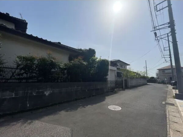 前面道路