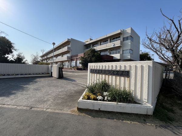 畑沢中学校 1100m 写真撮影日：2025-03-31 