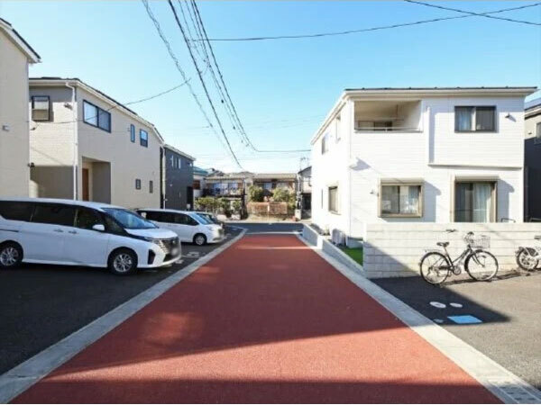 前面道路
