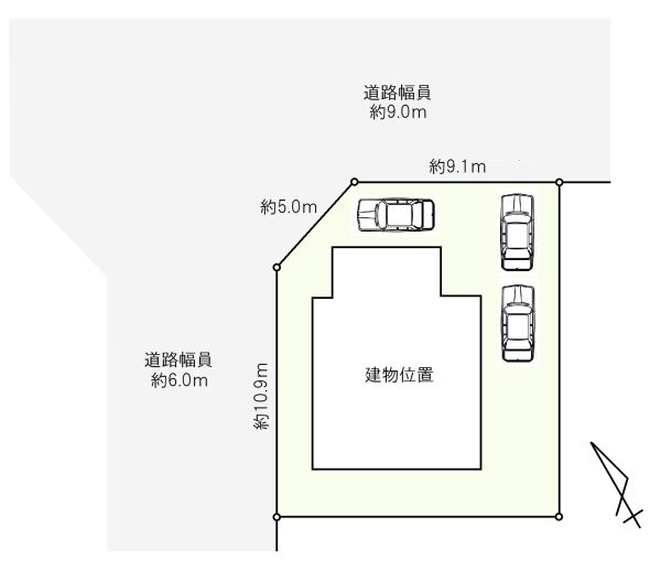 区画図  写真撮影日：2025-04-24