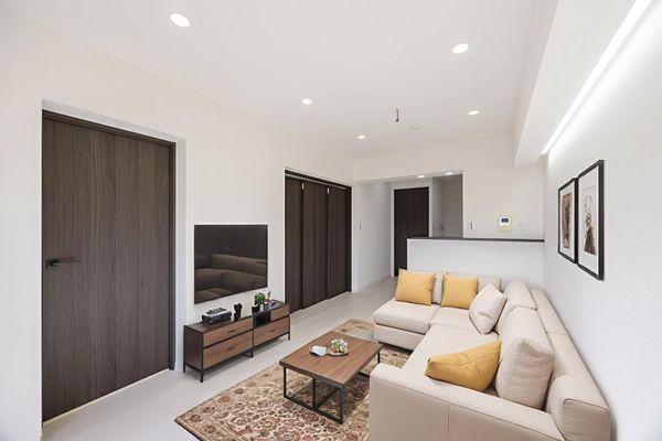 LDK●実際の写真をもとにCGで家具・その他のイメージを配置。家具等は価格に含まず※現況引渡し