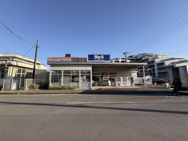 ビッグ・エー 千葉真砂店 190m 写真撮影日：2026-01-31