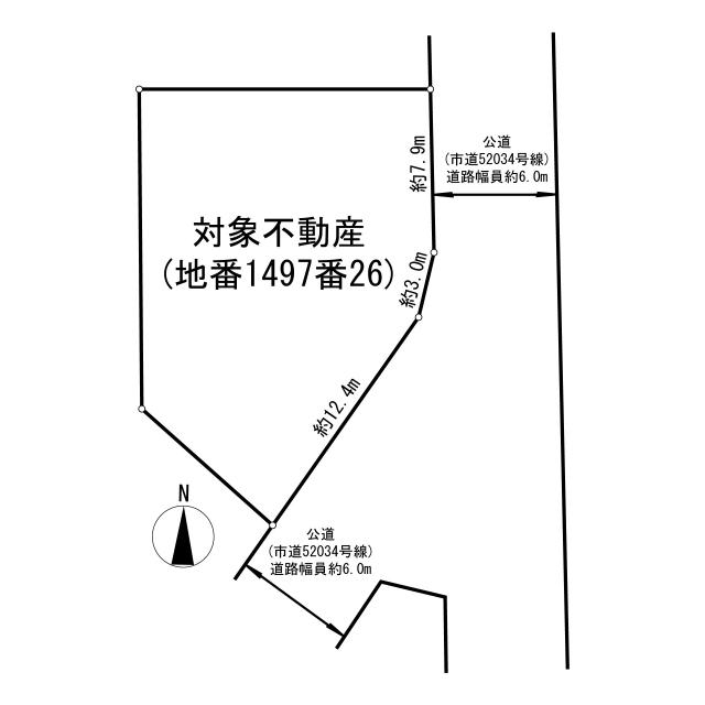 区画図  写真撮影日：2025-12-22
