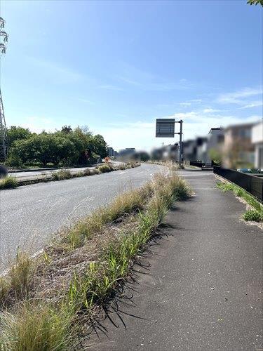 南西側道路