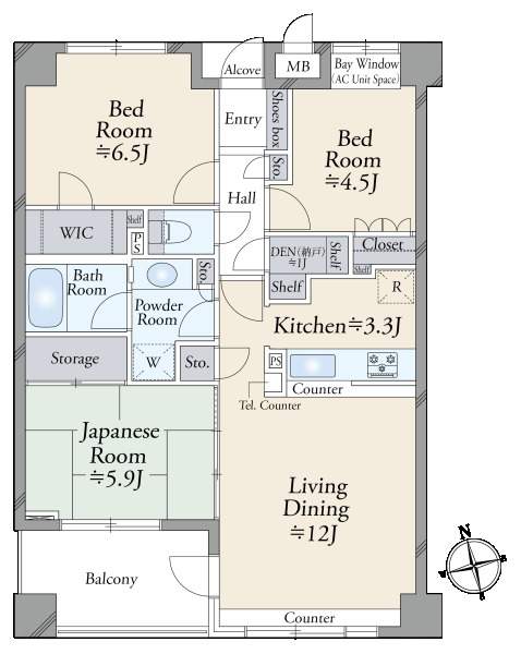 間取