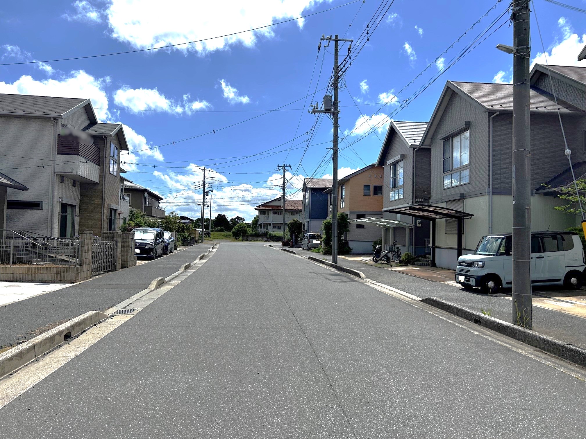 前面道路