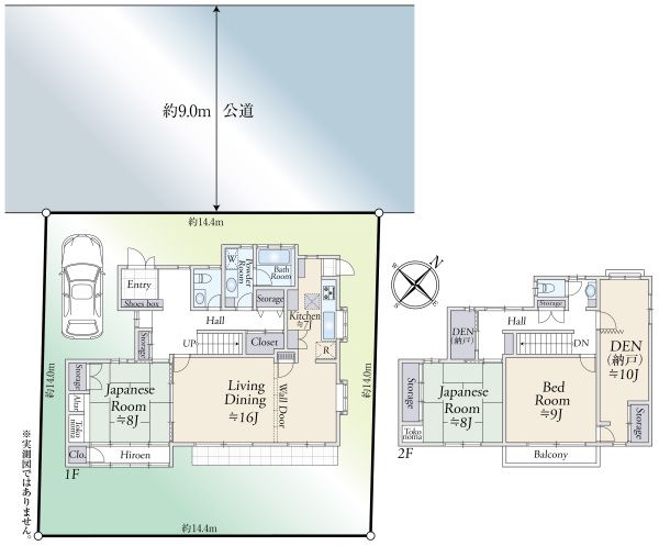 間取図(平面図)