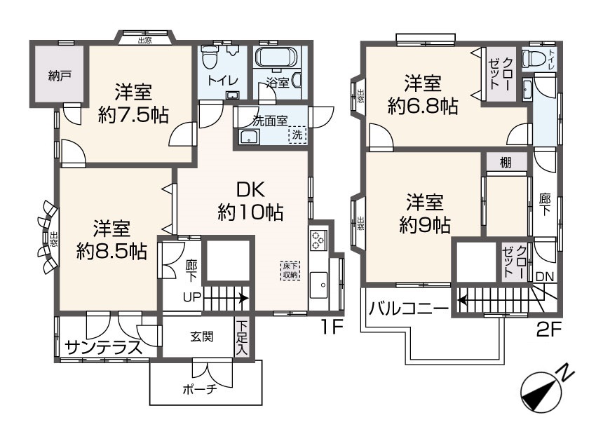 掲載の間取り図は設計図書を基に描き起こしたもので実際とは多少異なる場合があります。