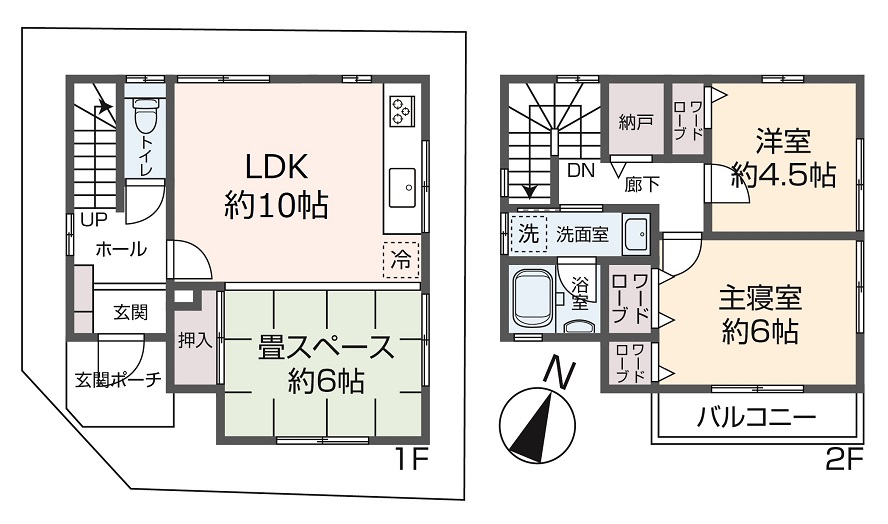 掲載の間取り図は設計図書を基に描き起こしたもので実際とは多少異なる場合があります。