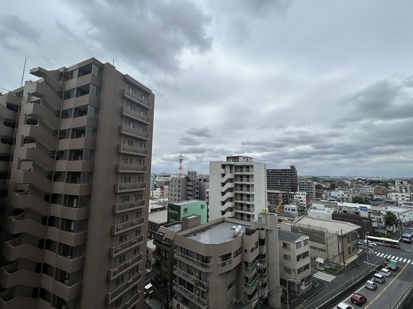 南西側バルコニーからの眺望