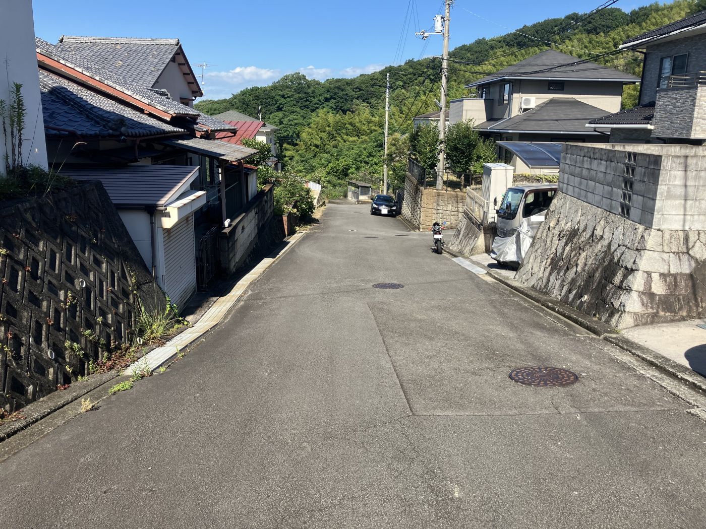 北側道路 写真撮影日：7/21/24, 12:00 AM