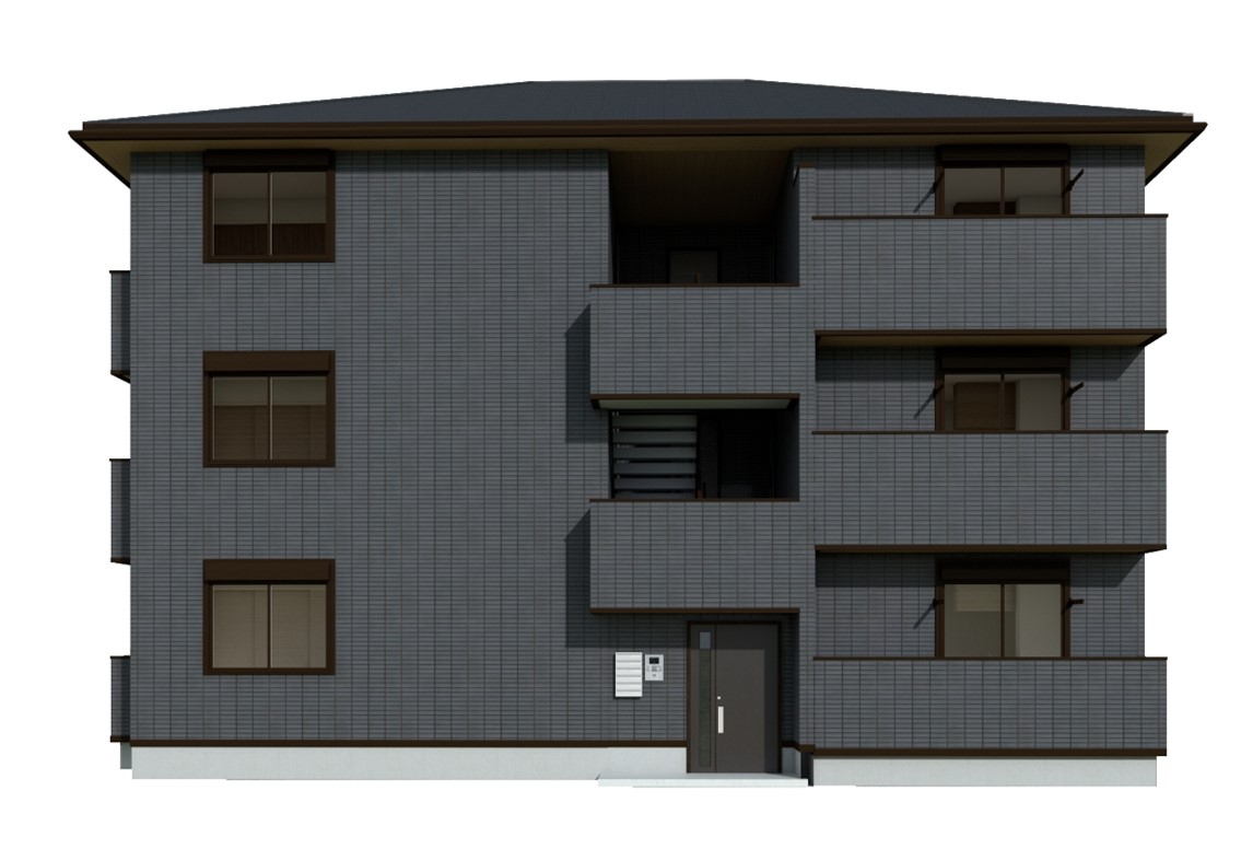 掲載の完成予想図は設計図書を基に描き起こしたもので実際とは多少異なる場合があります。