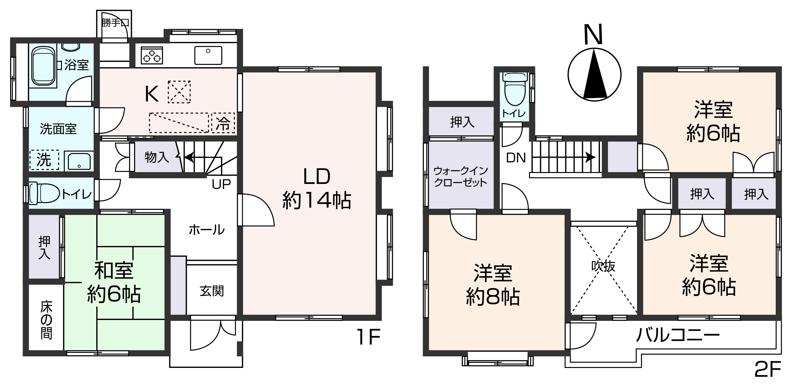 掲載の間取り図は設計図書を基に描き起こしたもので実際とは多少異なる場合があります。