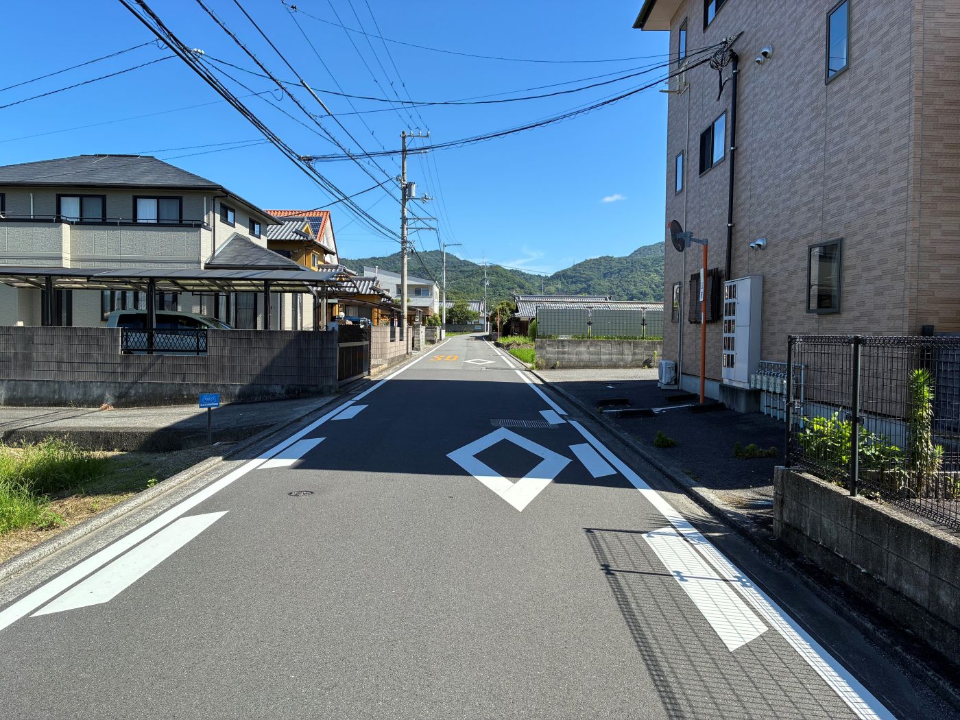 前面道路