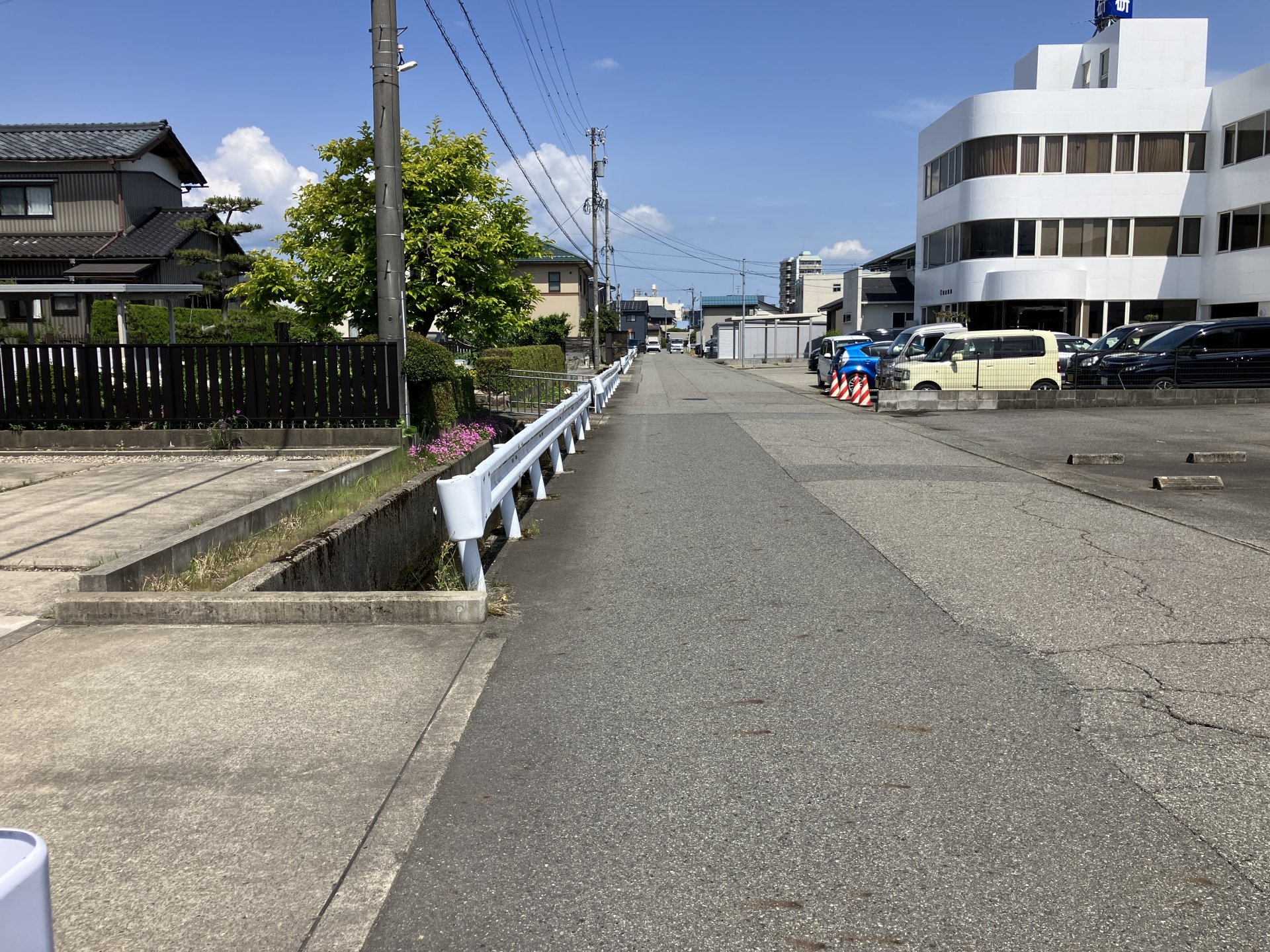 前面道路
