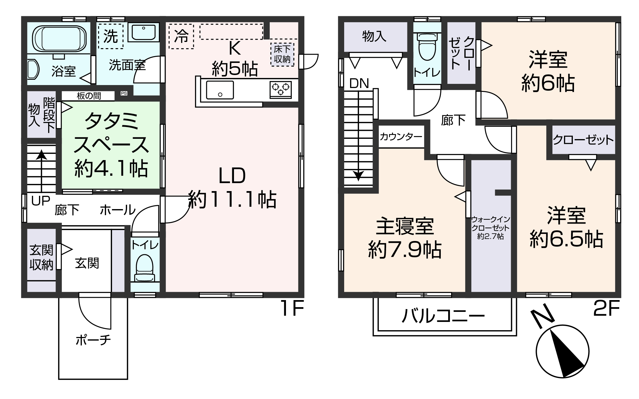 掲載の間取り図は設計図書を基に描き起こしたもので実際とは多少異なる場合があります。