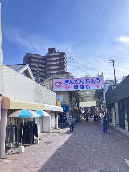 銀天町商店街 150m 写真撮影日：2025-03-08 