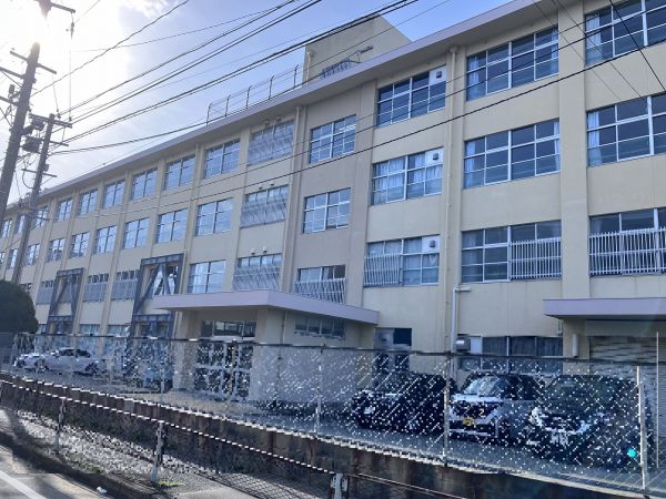 三筑中学校 1160m 写真撮影日：2025-03-08 