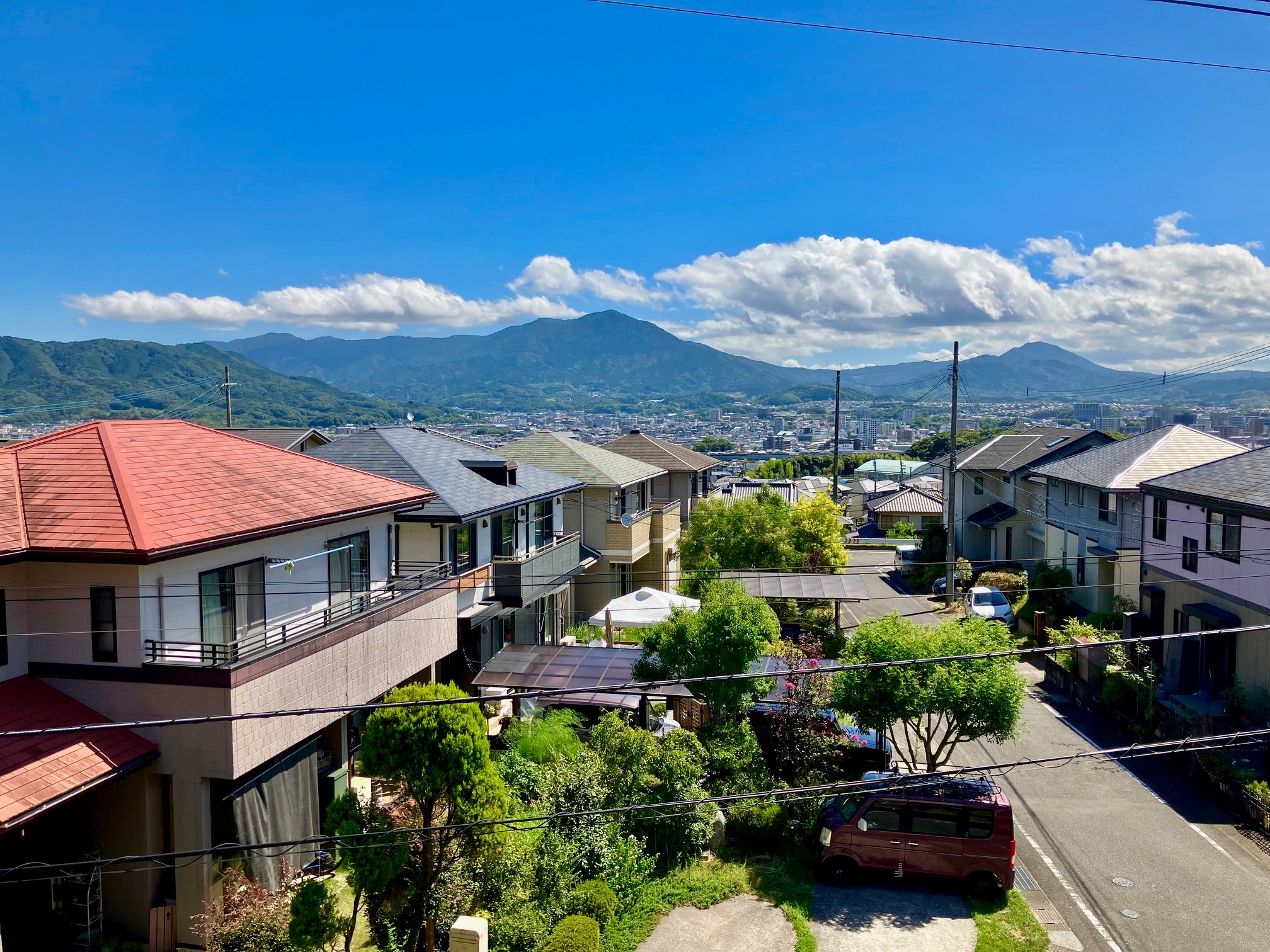 2階からの景色