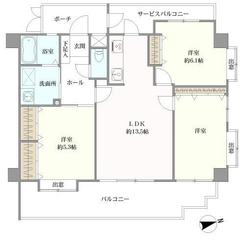 間取図
