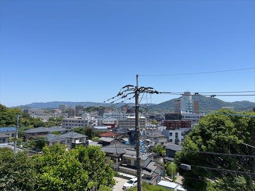 建物２階からの眺望（南側）