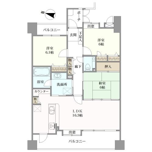 間取図