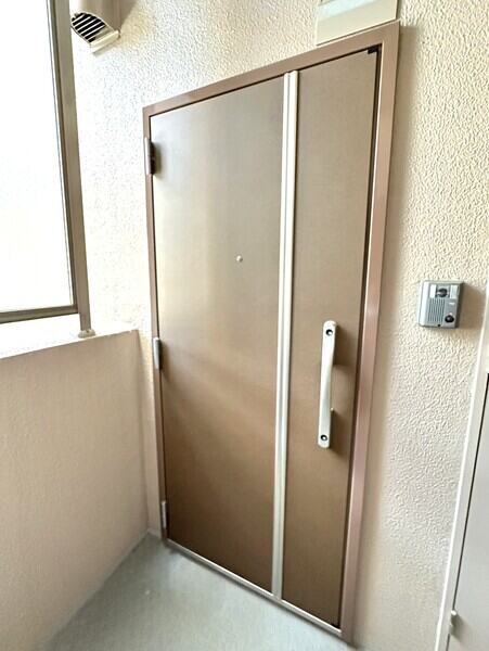 清潔感のある玄関。