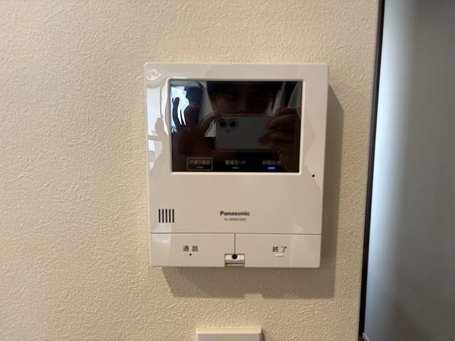 防犯設備 TVモニター付きインターホン  写真撮影日：2026-07-09