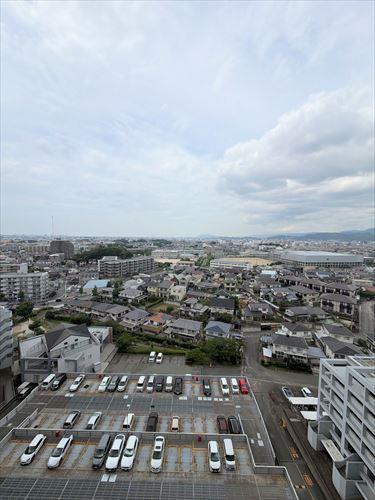 北側バルコニーからの眺望
