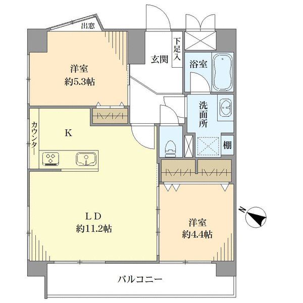 間取図(平面図)