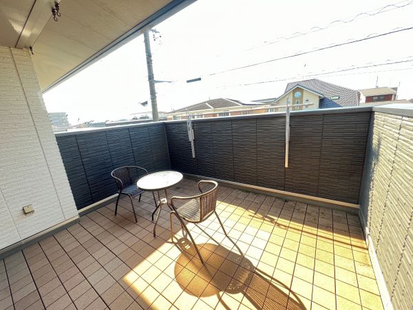 バルコニー  写真撮影日：2023-10-31