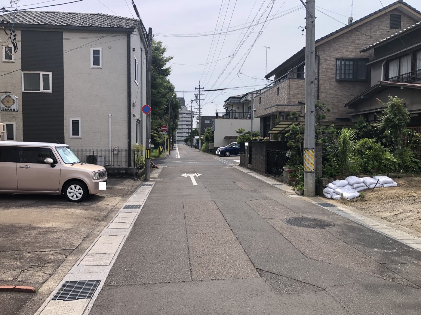 前面道路　2025年6月撮影