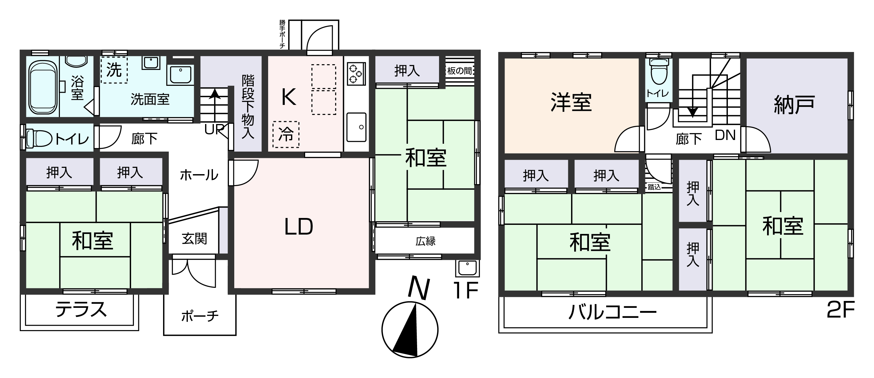 掲載の間取り図は設計図書を基に描き起こしたもので実際とは多少異なる場合があります。