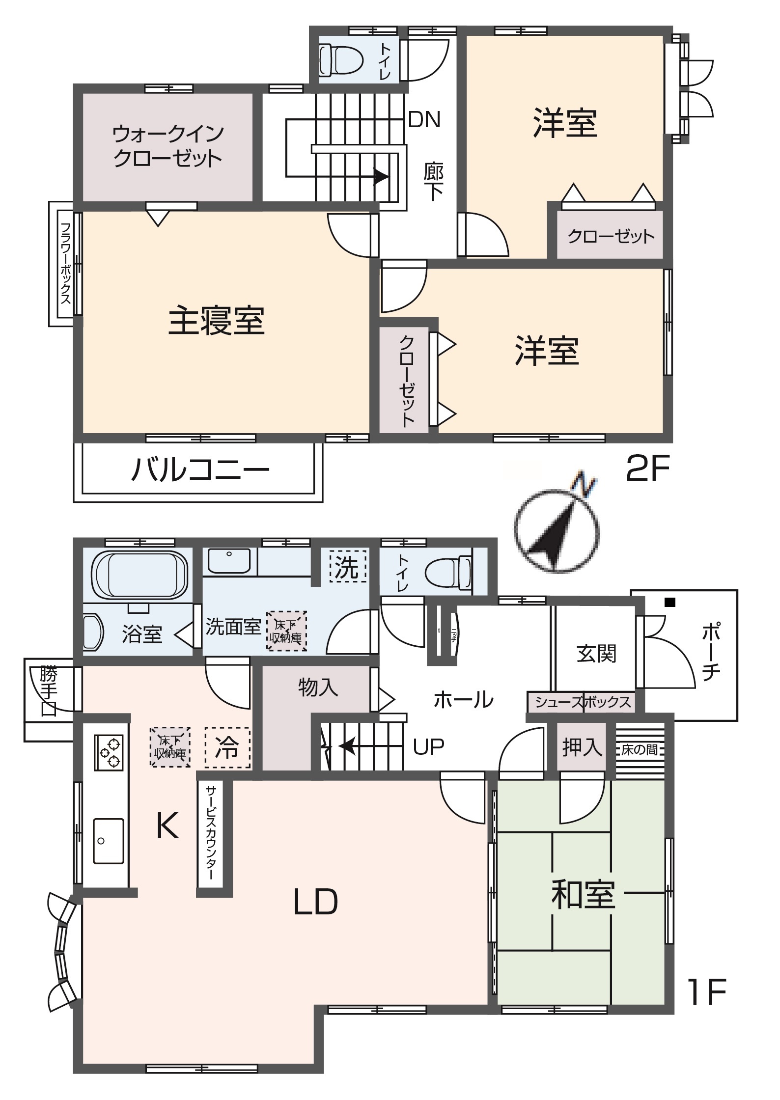 掲載の間取り図は設計図書を基に描き起こしたもので実際とは多少異なる場合があります。