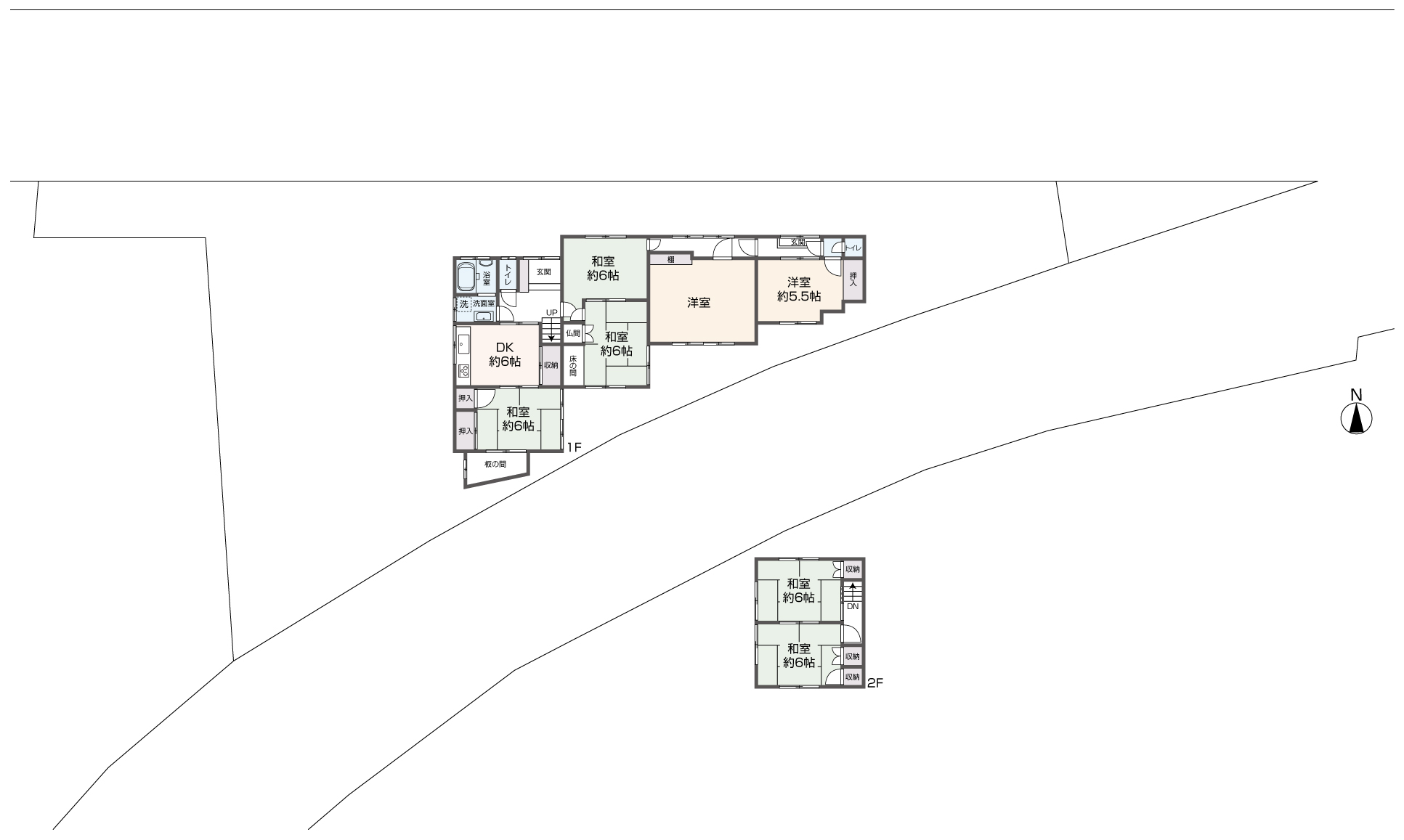掲載の間取り図は設計図書を基に描き起こしたもので実際とは多少異なる場合があります。
