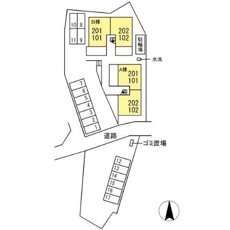 敷地配置図