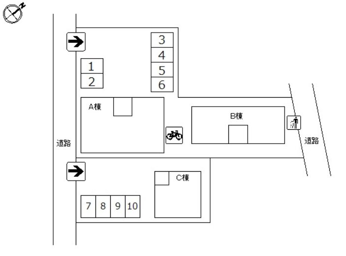 ☆敷地全体配置図☆