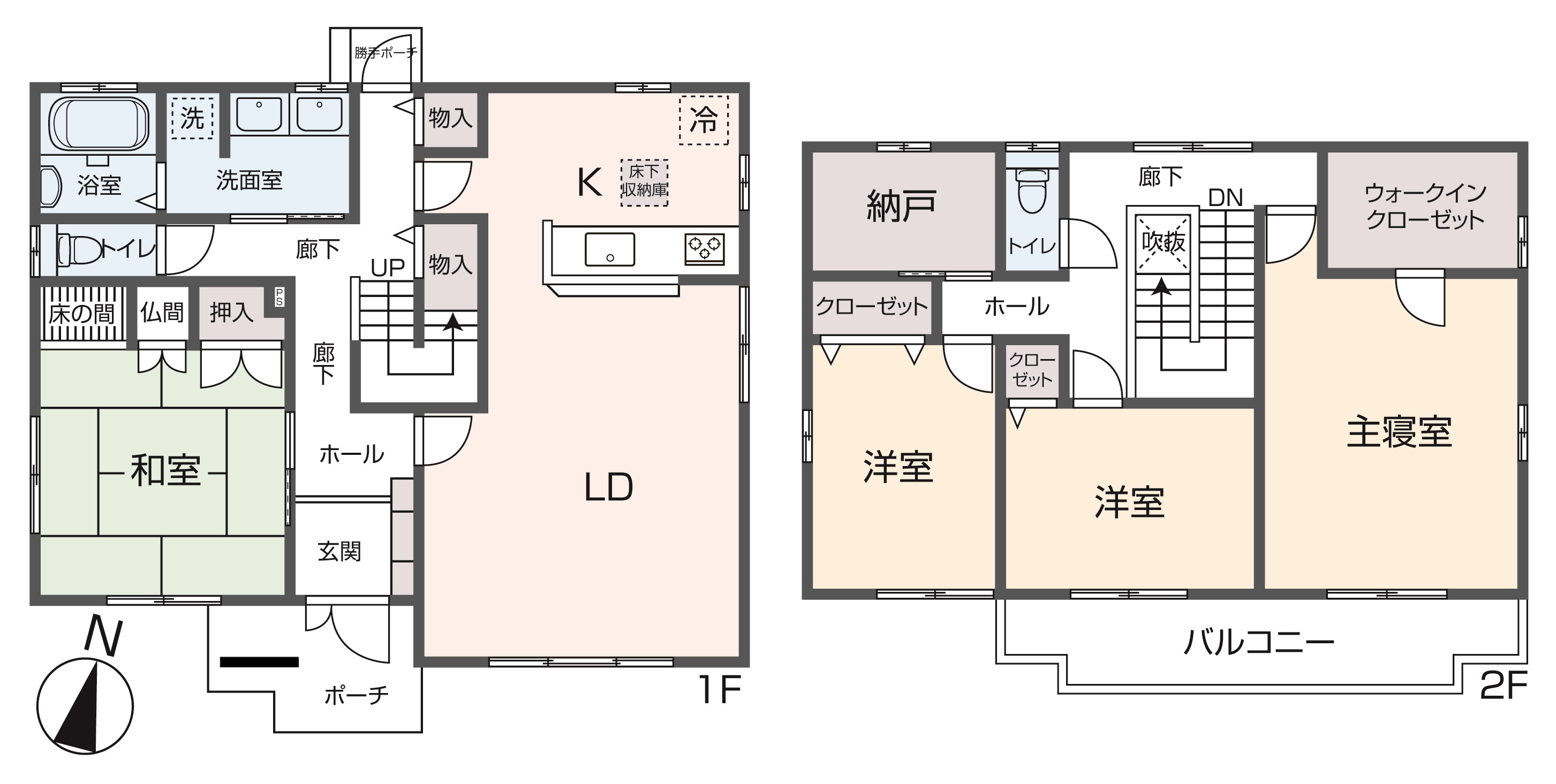 掲載の間取り図は設計図書を基に描き起こしたもので実際とは多少異なる場合があります。