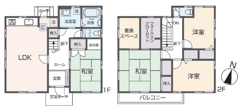 掲載の間取り図は設計図書を基に描き起こしたもので実際とは多少異なる場合があります。